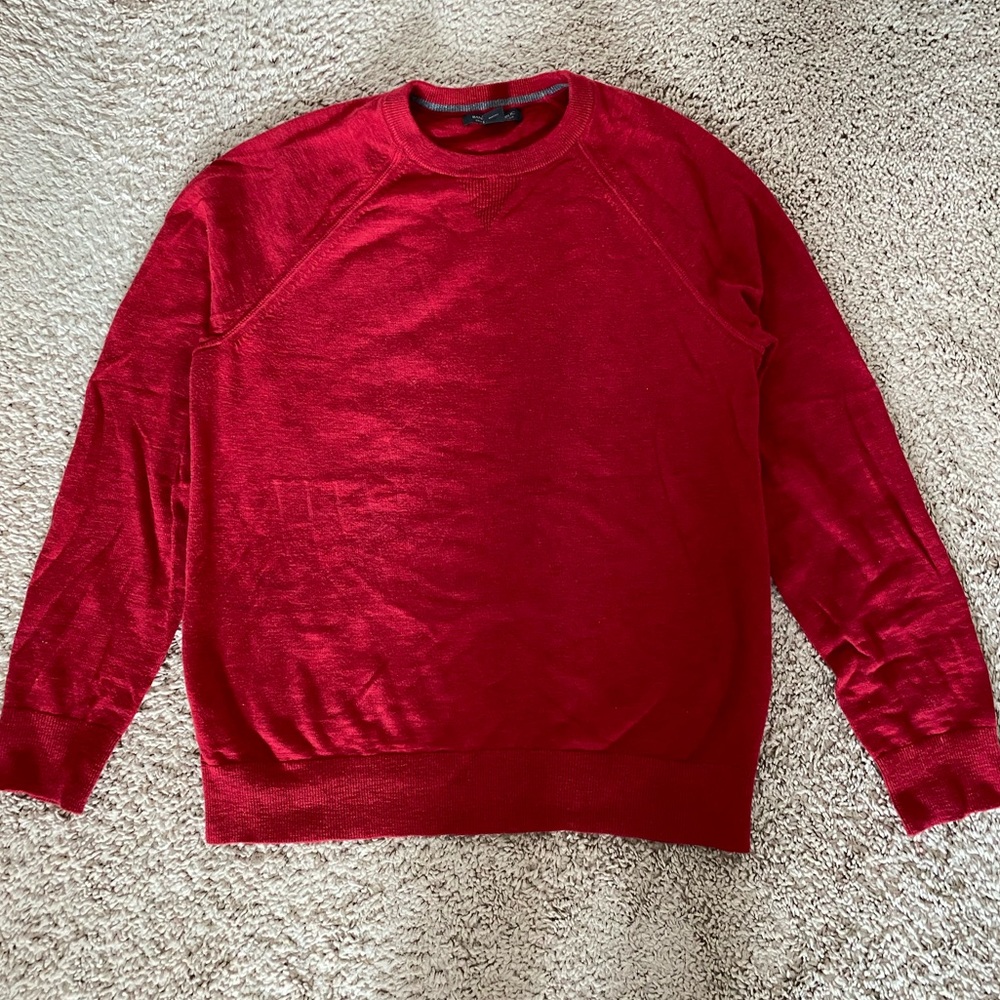 Banana Republic Red Crewneck Sweater